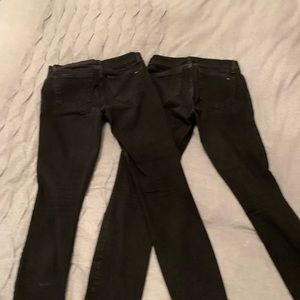 Tommy Hilfiger womens jeans. Size 4. Skinny. 2 pairs.